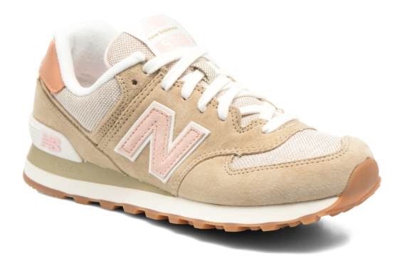 basket new balance beige femme